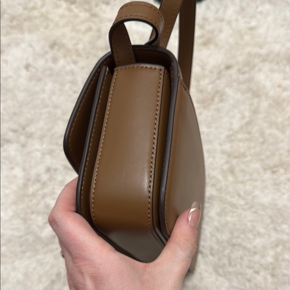 NWT 🎀Tory Burch Brown Leather Eleanor Shoulder Bag - Picture 4 of 15